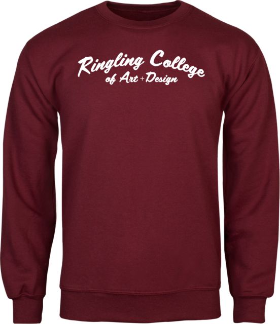 Ringling School Fleece Crew Script Ringling College of Art and Design - ONLINE ONLY