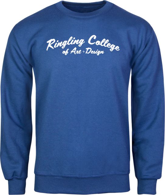Ringling School Fleece Crew Script Ringling College of Art and Design - ONLINE ONLY