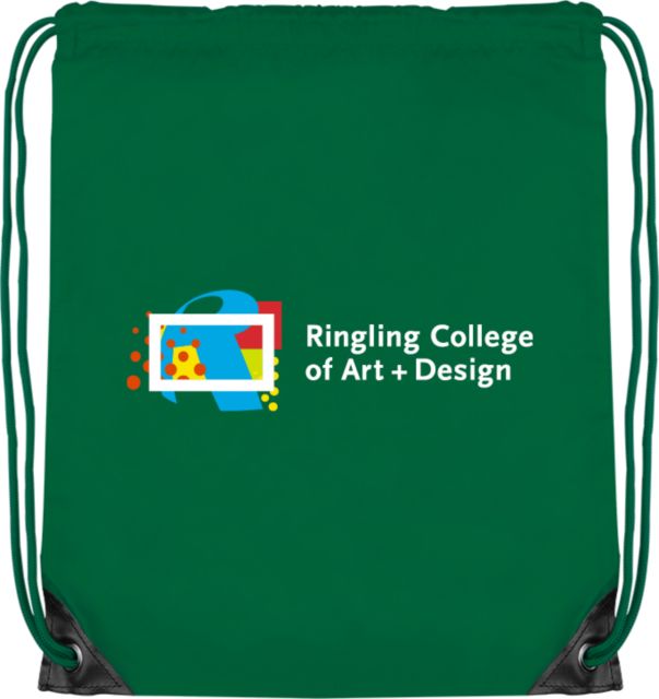 Ringling School Drawstring Backpack Ringling College of Art and Design Variation 10 - ONLINE ONLY