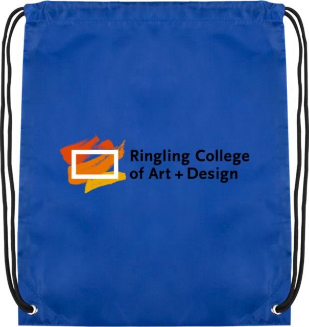 Ringling School Drawstring Backpack Ringling College of Art and Design Variation 7 - ONLINE ONLY