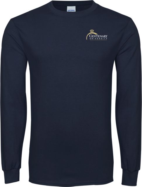 Centenary Univ Long Sleeve T-Shirt Centenary University Logo - ONLINE ONLY