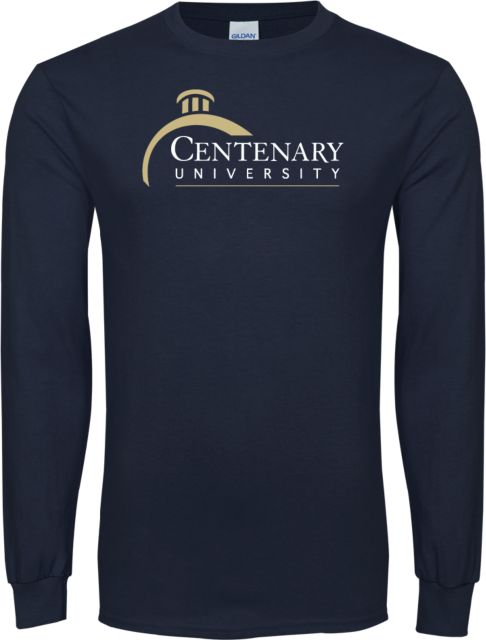 Centenary Univ Long Sleeve T-Shirt Centenary University Logo - ONLINE ONLY