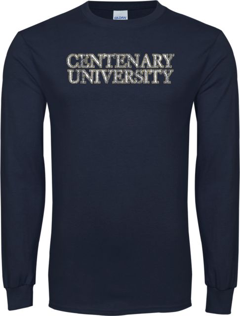 Centenary Univ Long Sleeve T-Shirt Centenary University Distressed - ONLINE ONLY