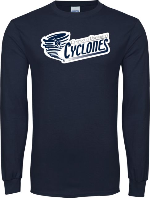 Centenary Univ Long Sleeve T-Shirt Centenary University Cyclones Athletic Logo - ONLINE ONLY