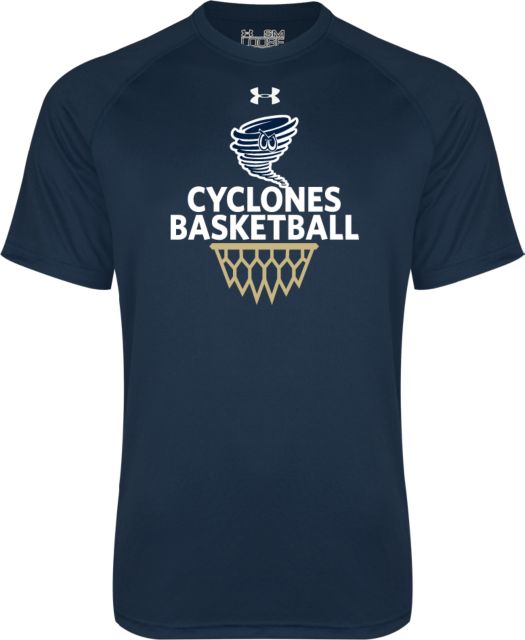 Centenary Univ Under Armour Tech Tee Cyclones Basketball with Sharp Net - ONLINE ONLY