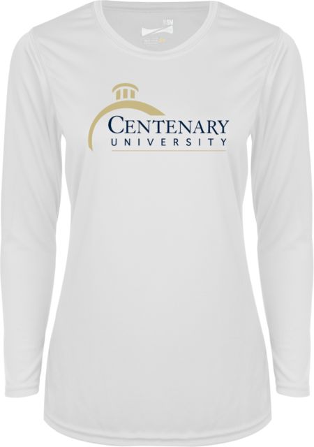 Centenary Univ Ladies Syntrel Performance Longsleeve Shirt Centenary University Logo - ONLINE ONLY