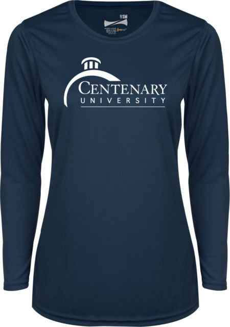 Centenary Univ Ladies Syntrel Performance Longsleeve Shirt Centenary University Logo - ONLINE ONLY
