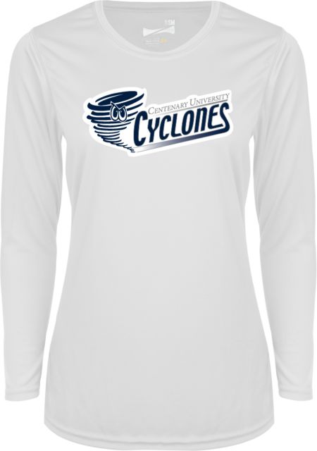 Centenary Univ Ladies Syntrel Performance Longsleeve Shirt Centenary University Cyclones Athletic Logo - ONLINE ONLY
