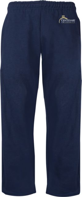 Centenary Univ Fleece Open Bottom Pant Centenary University Logo - ONLINE ONLY