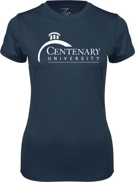 Centenary Univ Ladies Syntrel Performance Tee Centenary University Logo - ONLINE ONLY