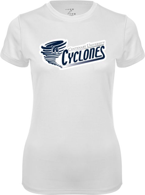 Centenary Univ Ladies Syntrel Performance Tee Centenary University Cyclones Athletic Logo - ONLINE ONLY