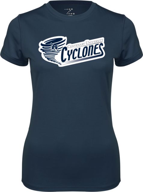 Centenary Univ Ladies Syntrel Performance Tee Centenary University Cyclones Athletic Logo - ONLINE ONLY
