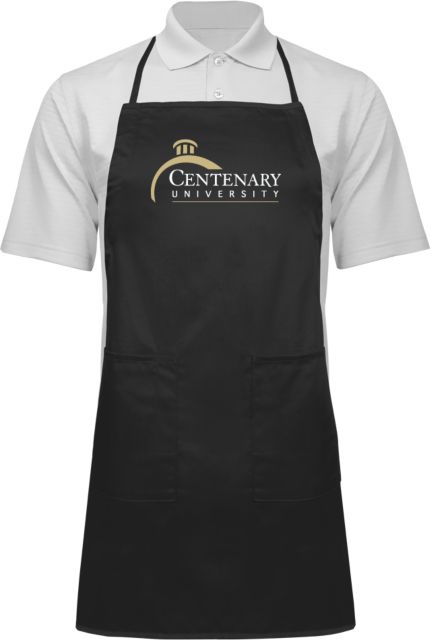 Centenary Univ Full Length Apron Centenary University Logo - ONLINE ONLY