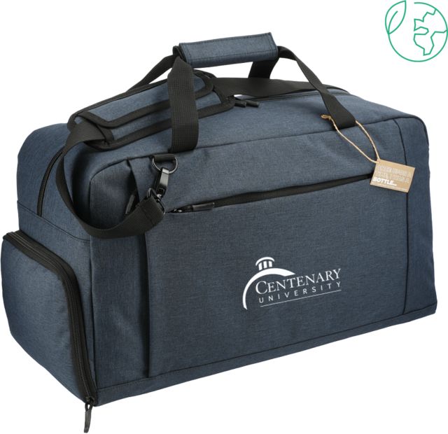 Centenary Univ Aft Recycled PET 21 Inch Duffel Centenary University Logo - ONLINE ONLY
