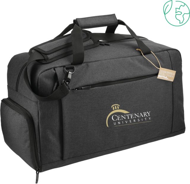 Centenary Univ Aft Recycled PET 21 Inch Duffel Centenary University Logo - ONLINE ONLY