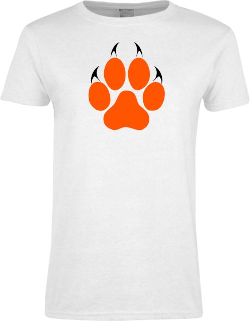 Reedley College Ladies T Shirt Paw Print - ONLINE ONLY