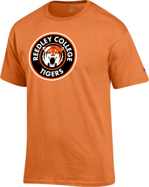 Reedley College Champion Spirit T Shirt Tigers Circle - ONLINE ONLY