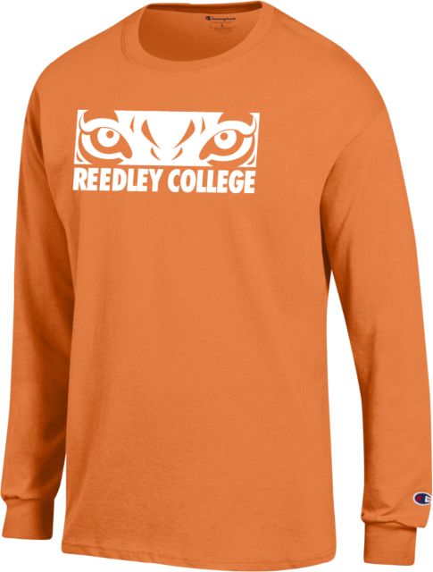 Reedley College Champion Spirit Long Sleeve T Shirt Primary Mark - ONLINE ONLY