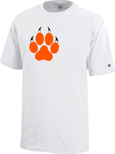 Reedley College Youth Champion Short Sleeve Tee Paw Print - ONLINE ONLY