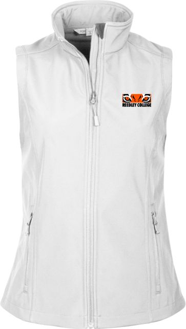 Reedley College Ladies Core Softshell Vest Primary Mark - ONLINE ONLY