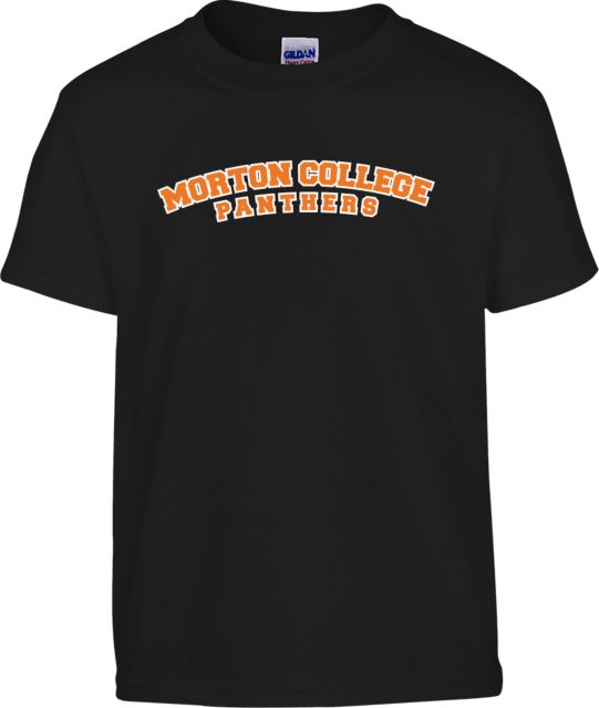 Morton College Youth T Shirt Morton College Panthers Arched Design - ONLINE ONLY