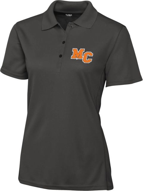 Morton College C&B Womens Clique Ice Pique Polo Morton College MC Mark - ONLINE ONLY