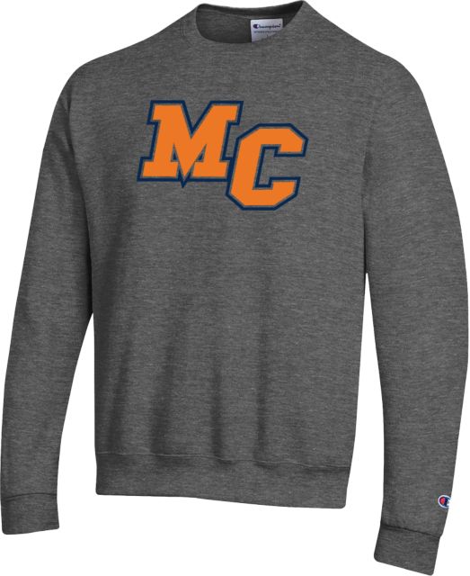 Morton College Champion Fleece Crew Morton College MC Mark - ONLINE ONLY