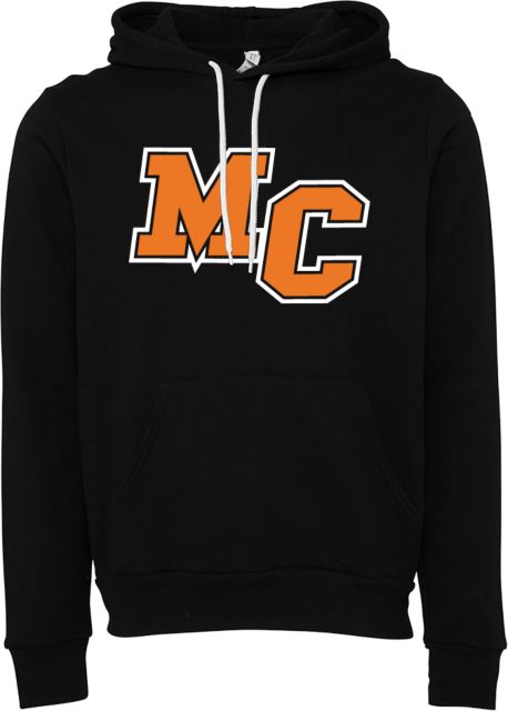 Morton College Bella + Canvas Fleece Hood Morton College MC Mark - ONLINE ONLY