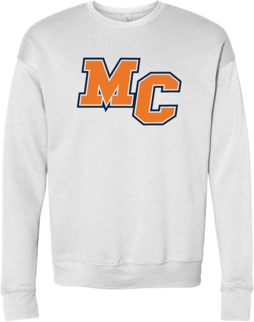 Morton College Bella + Canvas Fleece Crew Morton College MC Mark - ONLINE ONLY