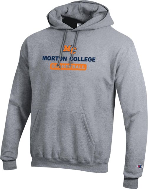 Morton College Champion Fleece Hoodie Morton College Basketball - ONLINE ONLY