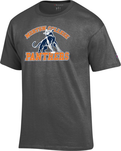 Morton College Champion T Shirt Morton College Panthers Wordmark - ONLINE ONLY