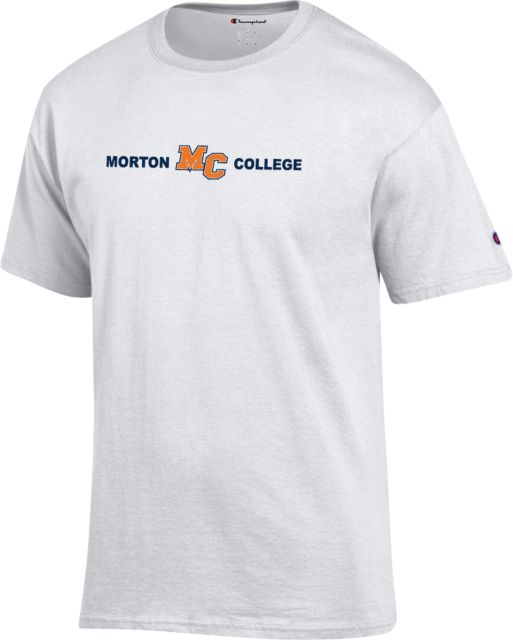 Morton College Champion T Shirt Morton College Flat Mark - ONLINE ONLY