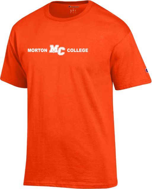 Morton College Champion T Shirt Morton College Flat Mark - ONLINE ONLY
