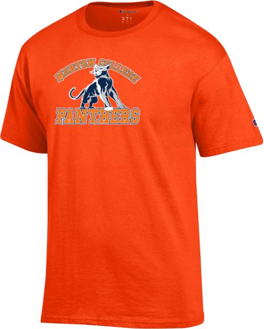 Morton College Champion T Shirt Morton College Panthers Wordmark - ONLINE ONLY