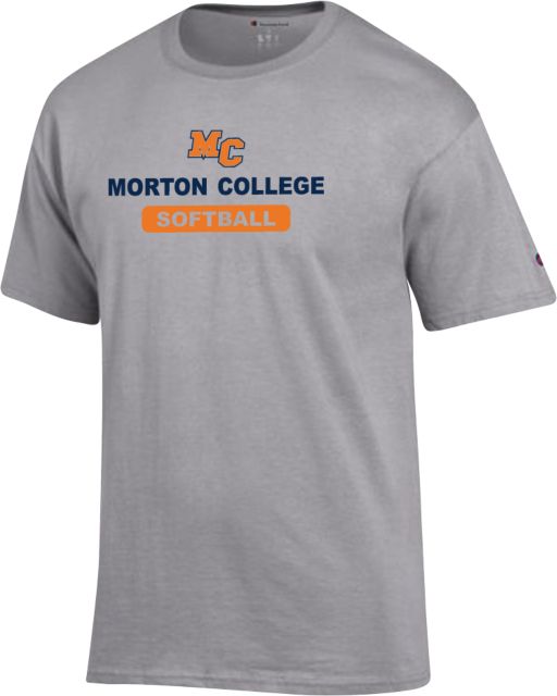 Morton College Champion T Shirt Morton College Softball - ONLINE ONLY