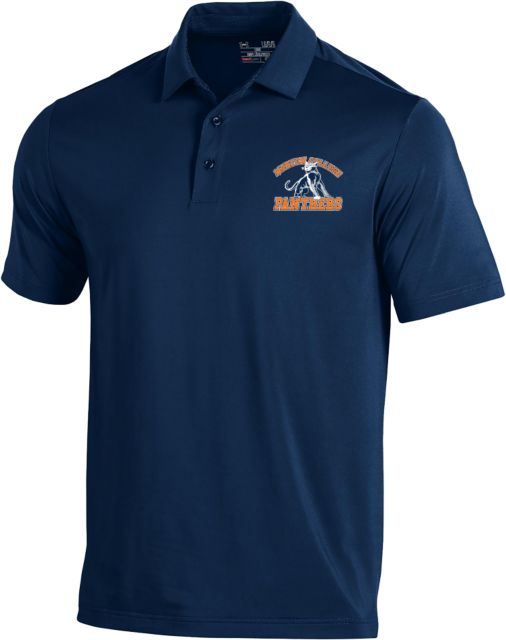 Morton College Under Armour T2 Performance Polo Morton College Panthers Wordmark - ONLINE ONLY