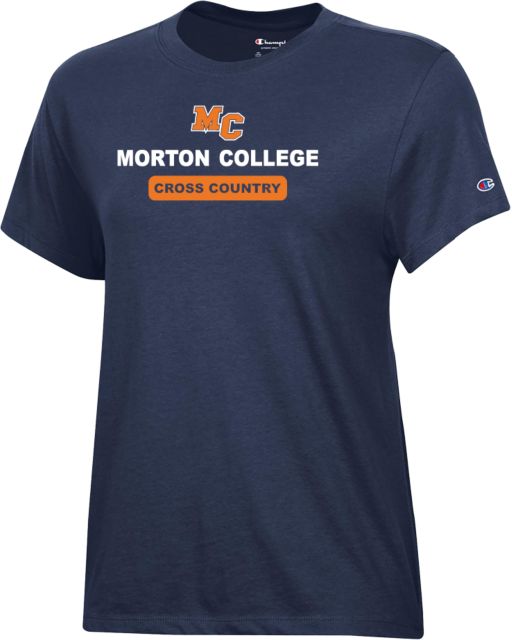 Morton College Champion Womens Core Short Sleeve Tee Morton College Cross Country - ONLINE ONLY