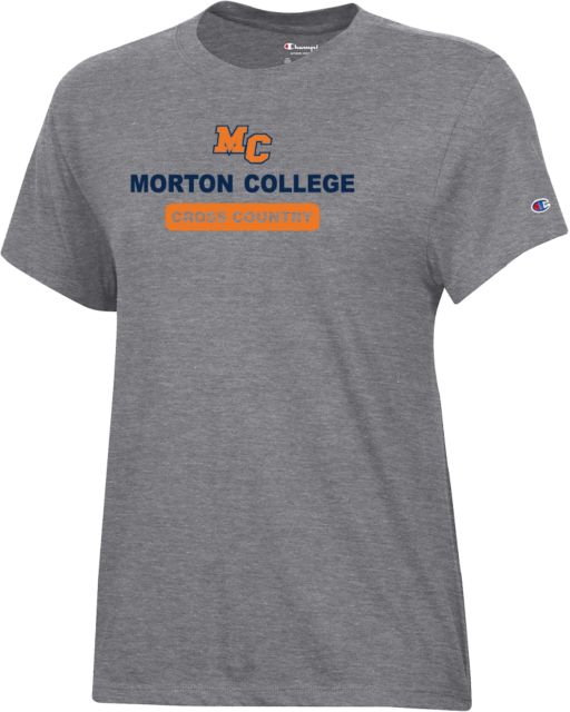 Morton College Champion Womens Core Short Sleeve Tee Morton College Cross Country - ONLINE ONLY