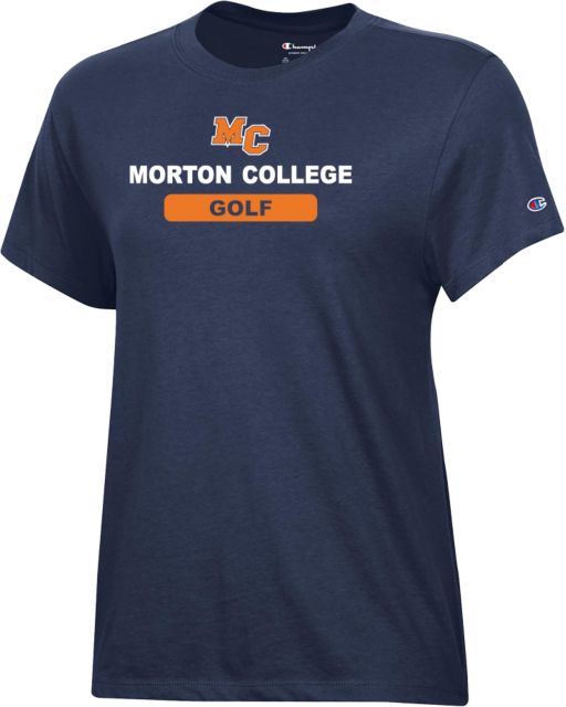 Morton College Champion Womens Core Short Sleeve Tee Morton College Golf - ONLINE ONLY