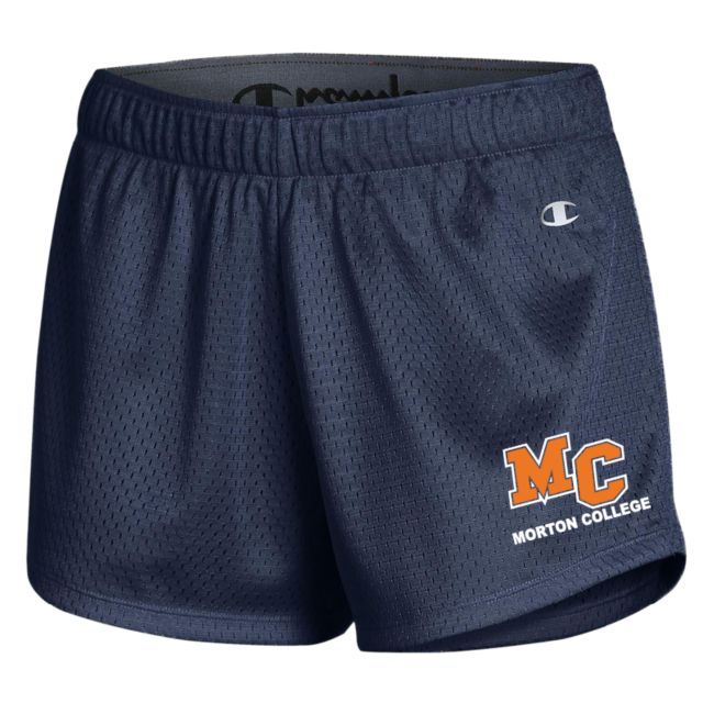Morton College Champion Womens Mesh Short Morton College Primary Mark - ONLINE ONLY