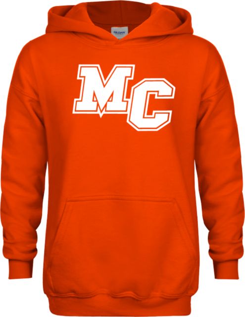 Morton College Youth Fleece Hoodie Morton College MC Mark - ONLINE ONLY