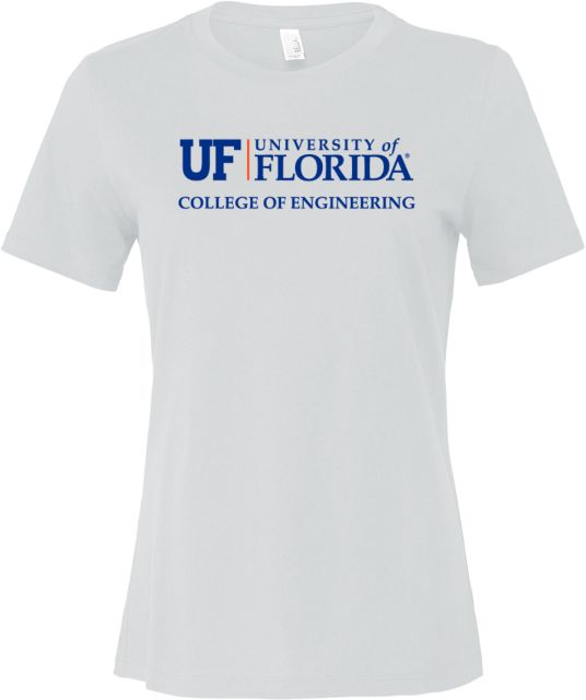 Florida Bella + Canvas Womens Relaxed Cotton T Shirt UF College of Engineering - ONLINE ONLY