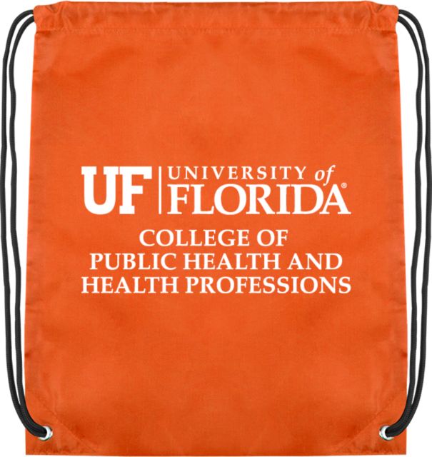 Florida Drawstring Backpack UF College of Public Health and Health Professions - ONLINE ONLY