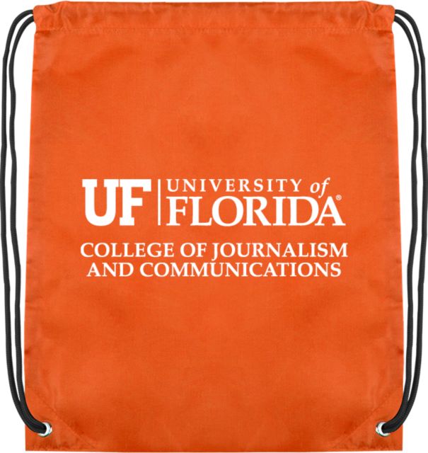 Florida Drawstring Backpack UF College of Journalism and Communications - ONLINE ONLY