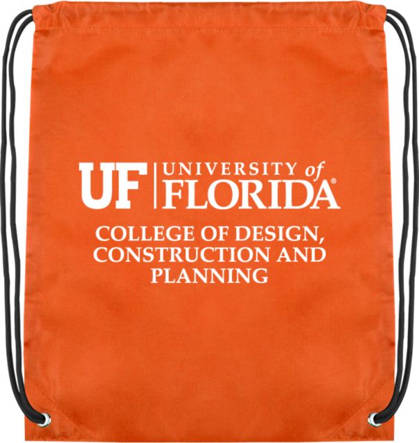 Florida Drawstring Backpack UF College of Design Construction and Planning - ONLINE ONLY