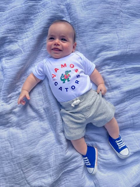 Vamos Gators Infant Onesie - ONLINE ONLY