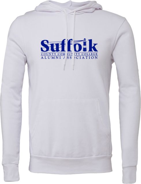 Suffolk Bella + Canvas Fleece Hood Alumni Association - ONLINE ONLY