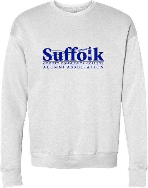 Suffolk Bella + Canvas Fleece Crew Alumni Association - ONLINE ONLY