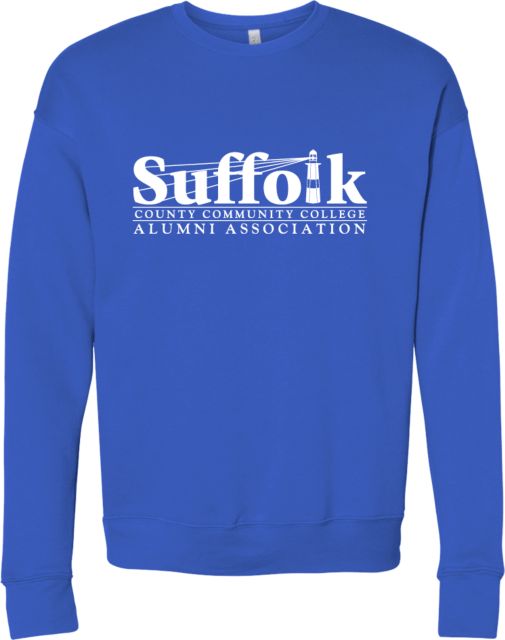 Suffolk Bella + Canvas Fleece Crew Alumni Association - ONLINE ONLY