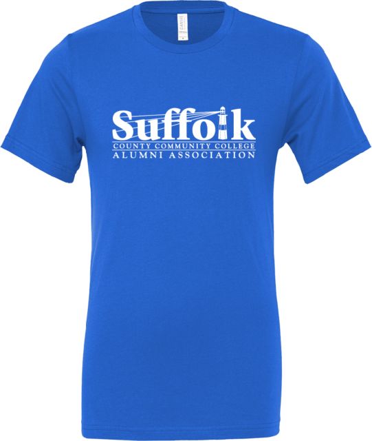 Suffolk Bella + Canvas Jersey Cotton T Shirt Alumni Association - ONLINE ONLY
